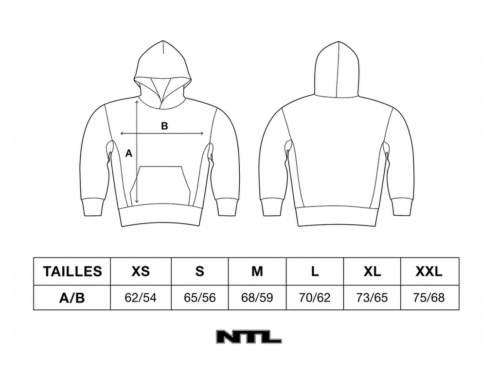 HOODIE - NTL FLAG
